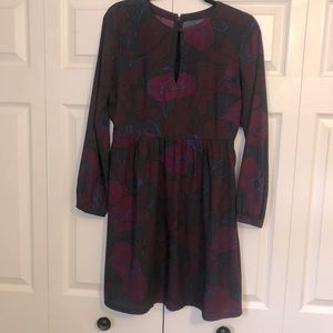 LOFT Long Sleeve Dress